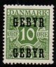 1923 GEBYR Overprint