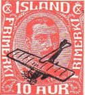 Iceland 1928/9 Air Overprints