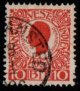 1905 Christian 9th 10b Red