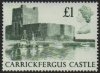 1988 £1.00 Carrickfergus Castle