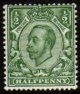 1912 ½d Green 'Simple Cypher' Watermark (U/M)