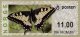 Butterfly Labels Swallowtail 11.00 Kr.