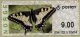 Butterfly Labels Swallowtail 9.00 Kr.