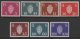 1951/52 Official Stamps Set (7v)