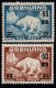 1956 Polar Bear Overprints (image for) 1956 Polar Bear Overprints