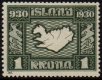 1 Kr Green and Grey-green (image for) 1 Kr Green and Grey-green