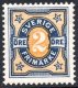 2ø Yellow & Blue Numerals (image for) 2ø Yellow & Blue Numerals