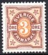 3ø Orange & Brown Numerals (image for) 3ø Orange & Brown Numerals