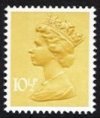 10½p Yellow 2 Side Bands