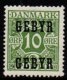 1923 GEBYR Overprint