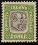 1907 Official 20a Yellow Green
