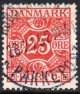 1921 Postage Due - 25ø Red
