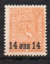 1929 14ø on 2sk. Orange Buff L/M/M