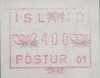 1983/99 Machine Label 2400a POSTUR 01