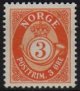 3ø Orange Posthorn