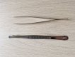 Safe Spoon End Tweezers - 120mm (4.5 inches) (image for) Safe Spoon End Tweezers - 120mm (4.5 inches)