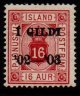 1902 Official I GILDI 16a Red Perf 14x13½