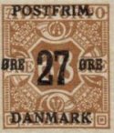 1907 Newspaper Stamps Surcharged