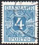 1925 Postage Due - 4ø Blue