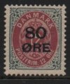 1915 80ø on 12ø Grey & Red (U/M) (image for) 1915 80ø on 12ø Grey & Red (U/M)