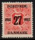 1918 27ø on 7ø Red (image for) 1918 27ø on 7ø Red