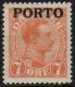 1921 Postage Due O/P- 7ø Orange (image for) 1921 Postage Due O/P- 7ø Orange