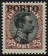 1921 Postage Due O/P- 25ø Black & Brown (image for) 1921 Postage Due O/P- 25ø Black & Brown