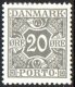 1921 Postage Due - 20ø Grey (image for) 1921 Postage Due - 20ø Grey