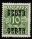 1923 GEBYR Overprint (image for) 1923 GEBYR Overprint