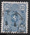 1885 25p Ultramarine Perf 12½ (used) (image for) 1885 25p Ultramarine Perf 12½ (used)