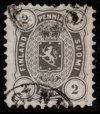 1875-84 5 penni Deep Grey (F/U) (image for) 1875-84 5 penni Deep Grey (F/U)