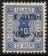 1902 Official I GILDI 10a Blue Perf 12½ (image for) 1902 Official I GILDI 10a Blue Perf 12½