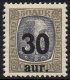 1925 30a on 50a Grey & Drab (image for) 1925 30a on 50a Grey & Drab