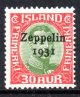 30a Zellelin Overprint (L/M/M) (image for) 30a Zellelin Overprint (L/M/M)