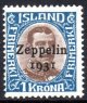 1 Kr Zellelin Overprint (L/M/M) (image for) 1 Kr Zellelin Overprint (L/M/M)