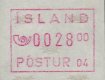 1993 Type B - 28 Kr POSTUR 04 (image for) 1993 Type B - 28 Kr POSTUR 04