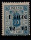 1902 Official I GILDI 10a Blue Perf 14x13½ (image for) 1902 Official I GILDI 10a Blue Perf 14x13½