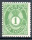 1875 1sk Yellow Green Posthorn (U/M) (image for) 1875 1sk Yellow Green Posthorn (U/M)