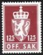 1 Kr 25 Brown red (image for) 1 Kr 25 Brown red