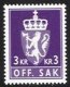 3 Kr Reddish violet (image for) 3 Kr Reddish violet