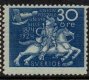 1924 50th Anniversary of U.P.U. 30ø Blue (image for) 1924 50th Anniversary of U.P.U. 30ø Blue
