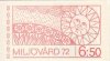 1972 UN Environment Conservation 6.50 Kr (Booklet) (image for) 1972 UN Environment Conservation 6.50 Kr (Booklet)