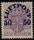 1920 50ø on 4ø Lilac (image for) 1920 50ø on 4ø Lilac
