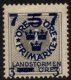 Overprint on 4ø Grey (image for) Overprint on 4ø Grey