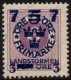 Overprint on 6ø Mauve (image for) Overprint on 6ø Mauve