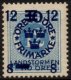 Overprint on 12ø Blue (image for) Overprint on 12ø Blue