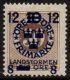 Overprint on 30ø Brown (image for) Overprint on 30ø Brown