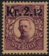 2.12 Kr on 5 Kr Purple/Yellow (image for) 2.12 Kr on 5 Kr Purple/Yellow
