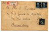 1923 Registered Cover Stockholm - Argentina (image for) 1923 Registered Cover Stockholm - Argentina