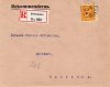 1924 Registered Cover to Sandarne (image for) 1924 Registered Cover to Sandarne